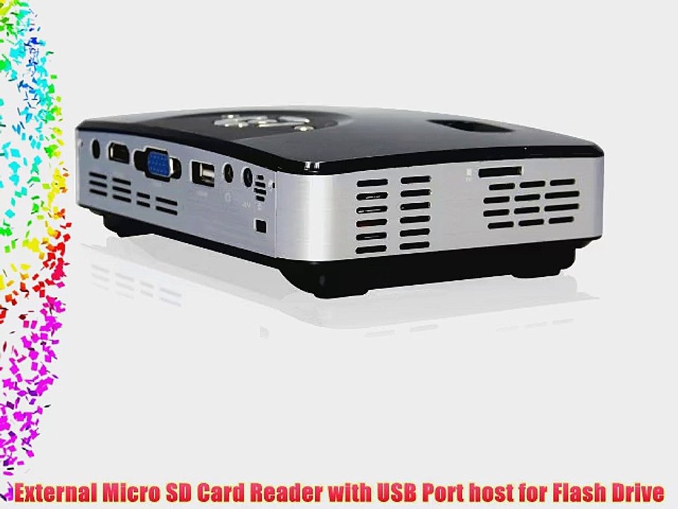 Portable Palm HD LED Projector FHD-6600A W/ Android