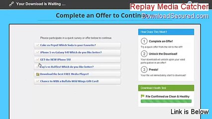 Replay Media Catcher Download [Download Now 2015]