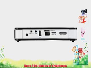 Vivitek Qumi Q2 300 Lumen WXGA HDMI 3D-Ready Pocket DLP Projector (White)