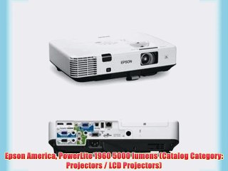 Epson America PowerLite 1960 5000 lumens (Catalog Category: Projectors / LCD Projectors)