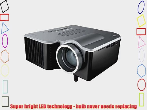HMDX HX-LP140 60-Inches Front Projector