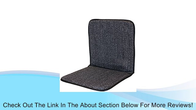King Size Ventilated Seat Cushion (Black) Comfort Products Model# 60-2940 Review