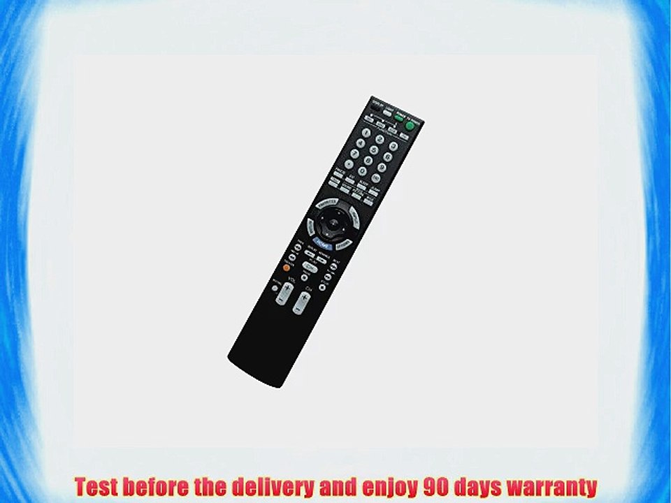 General Replacement Remote Control Fit For Sony KDL-52XBR4 KDL-52XBR5 LCD XBR BRAVIA HDTV TV