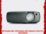 ASK Proxima C180  2200 Lumens 400:1 Contrast 7.5 lbs 0.8 3 LCD Projector