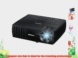 InFocus IN1112 Ultra Mobile Widescreen DLP Projector 2.75 lbs WXGA 2200 Lumens