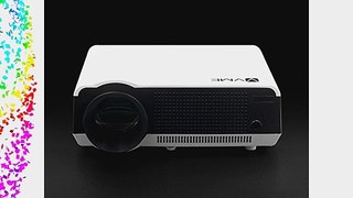 VVME V61 LED HDMI Projector 1080p HD Ready (Native WXGA 1280 x 800) For Home Cinema Movie Video
