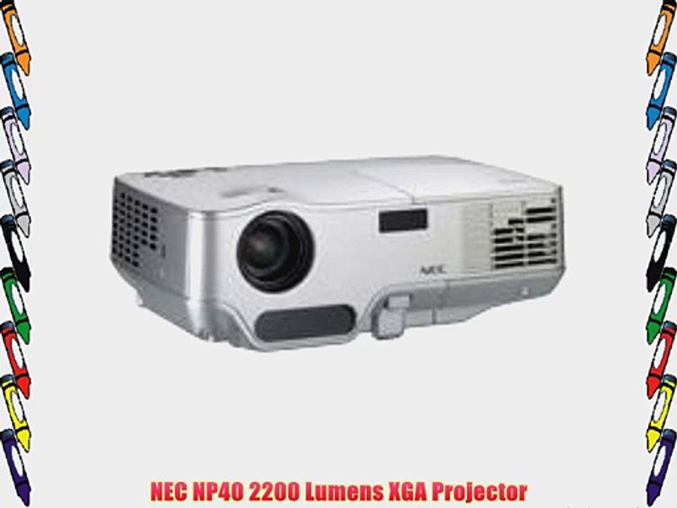 NEC NP40 2200 Lumens XGA Projector