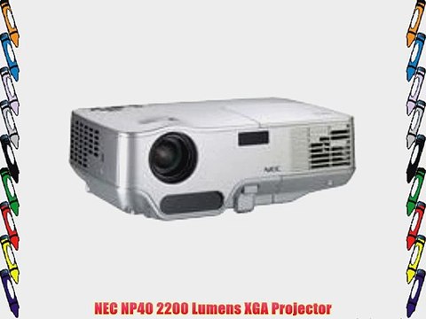 NEC NP40 2200 Lumens XGA Projector