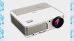 EUG LED Home Office Projector Support 1080p 2600 Lumens For Home Theater Games With HDMI VGA