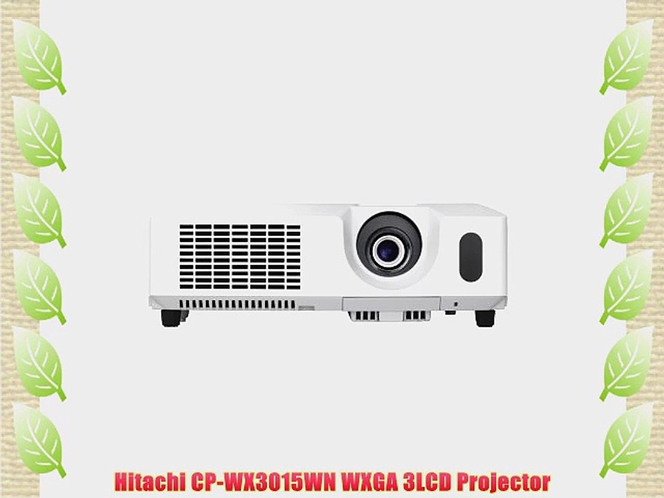 Hitachi CP-WX3015WN WXGA 3LCD Projector