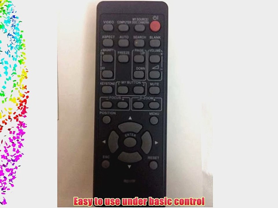General Projector Remote Control For Hitachi CP-WX3030WN CP-WX4021N CP-WX4022WN CP-WX410 CP-WX625