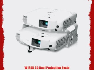 Epson America Genuine W16SK 3D Dual Projection Syste
