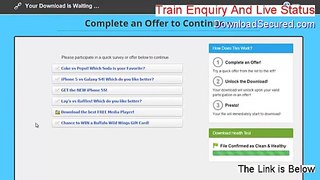 Train Enquiry And Live Status Keygen (train enquiry live running status 2015)