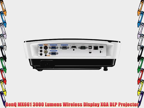 BenQ MX661 3000 Lumens Wireless Display XGA DLP Projector