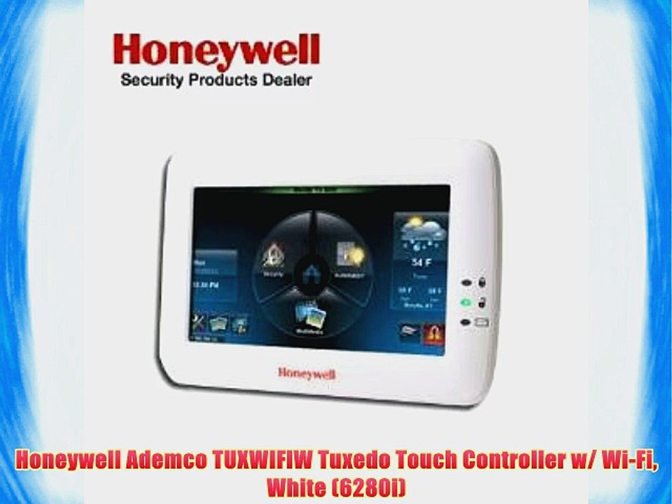 Honeywell Ademco TUXWIFIW Tuxedo Touch Controller w/ Wi-Fi White (6280i)