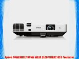 Epson POWERLITE 1945W WXGA 3LCD V11H471020 Projector