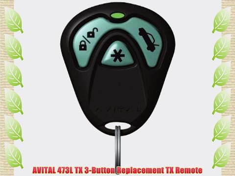 AVITAL 473L TX 3-Button Replacement TX Remote
