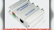 4ch Passive UTP Video Balun. Simultaneously Transmit Four Channels of Video Signal Through