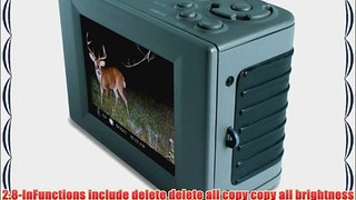MOULTRIE Hand Held Digital Picture Viewer 2.8 LCD Display USB/SD   4GB SD Card