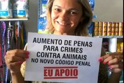 Contra os maus tratos de animais no Brasil -=- MANIFESTAÇÃO em CAMPINA GRANDE-PB