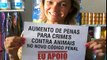 Contra os maus tratos de animais no Brasil -=- MANIFESTAÇÃO em CAMPINA GRANDE-PB