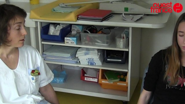 Au CHU de Rennes, l'adolescente soigne ses migraines avec l'auto hypnose