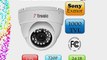 7 Tronic Security Cameras CCTV Surveillance 2 Dome 1000TVL 24IR Fixed Lens 3.6mm Sony Exmor