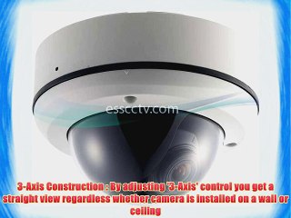 EYEMAX DT-632V - Effio-ETM STORM? IP68 Dome - 700TVL   Sony Super ExView HAD II   2.8~12mm