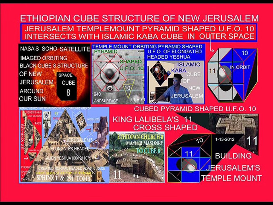 8-LALIBELA'S TEMPLE MOUNT   BABYLONIAN WALL CROSS OF NIBIRU ORBITNG CIRCUALAR U.F.O.'S