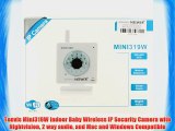 Tenvis Mini319W Indoor Baby Wireless IP Security Camera with Nightvision 2 way audio and Mac