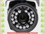 (4) Pack of Professional 1/3 Sony Effio CCD 700TVL Outdoor Surveillance Video Camera with Power