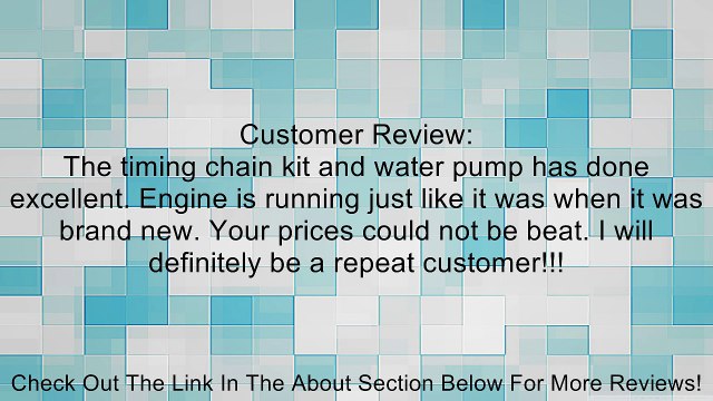 Timing Chain Kit Nissan Frontier, Pathphinder VQ40DE 4.0Lts 76592 Review