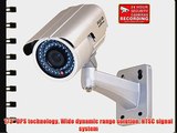 VideoSecu Outdoor Bullet Security Camera Day Night Vision 1/3 PIXIM DPS WDR OSD 690TVL High
