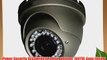 iPower Security SCCAME0014 Indoor Outdoor 700TVL Sony EXview HAD CCD II Effio-E DSP Dome Security
