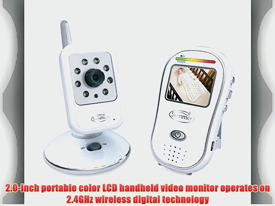 Summer Infant Secure Sight Digital Color Video Baby Monitor