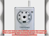 TRENDnet SecurView Wireless Day/Night Internet Surveillance Camera Server with 2-Way Audio