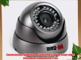 HQ-Cam? 4 Packs Security Dome camera - 700 TV Lines 1/3 Sony Super HAD II CCD Outdoor Vandal-Proof