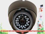 700 TV Line Infrared IR 1/3 Sony CCD Effio-E Saber CCTV Varifocal Dome Camera OSD 2.8mm~12mm