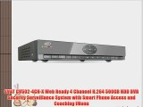 SVAT CV502-4CH-X Web Ready 4 Channel H.264 500GB HDD DVR Security Surveillance System with