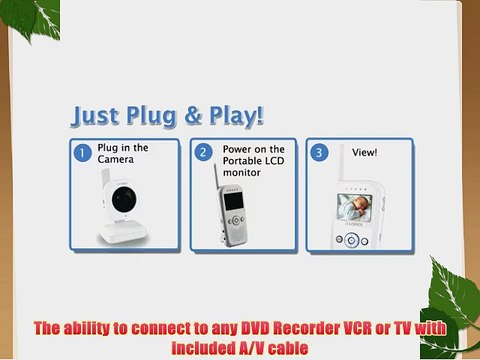 Lorex LW2002W Portable LCD Wireless Surveillance System (White)