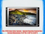 PYLE PLVW10IW 10.4-Inch In-Wall Mount TFT LCD Flat Panel Monitor w/VGA Input