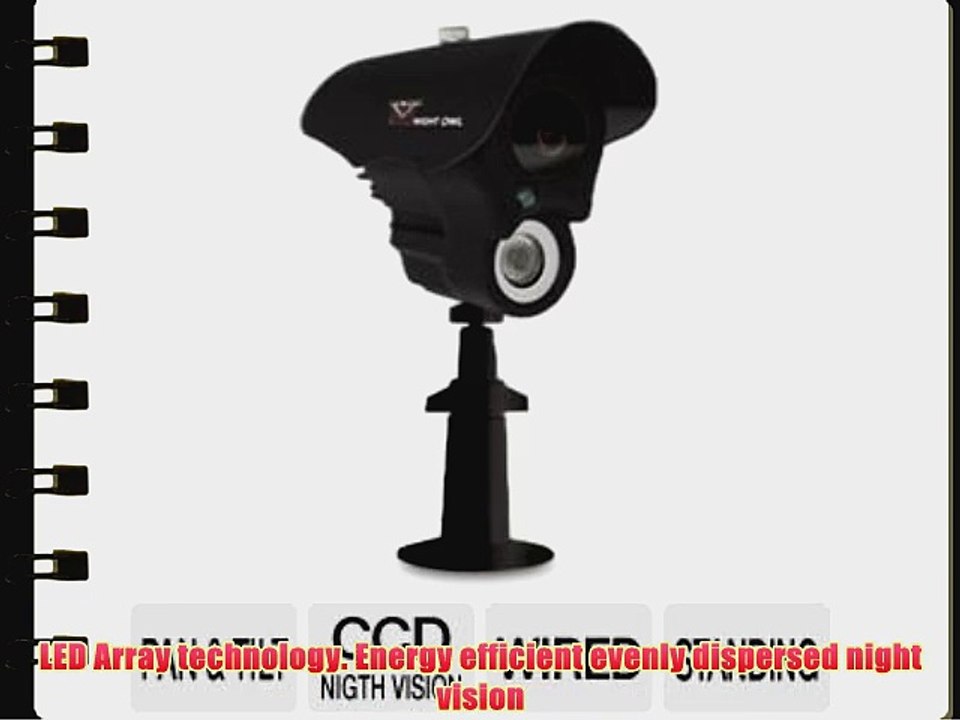 Night Owl Security CAM-LA-BS14420-B LED Array Outdoor Camera