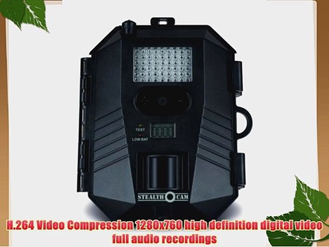 Stealth Cam Prowler HD IDVR with 54 Infrared Emitters 60 ft Range