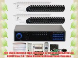 GW Security 32 Channel CCTV 960H DVR Surveillance Security Camera System with 32 x 650TVL Varifocal