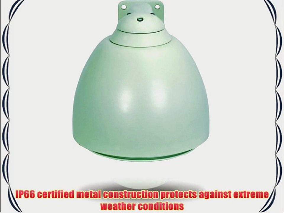 TRENDnet Outdoor IP66 Certified Aluminum Dome Surveillance Camera Enclosure with Fan and Heater