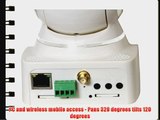 Polaroid IP300W wireless IP Network Security Camera Pan and Tilt IR-cut Filter White - 6 Pack
