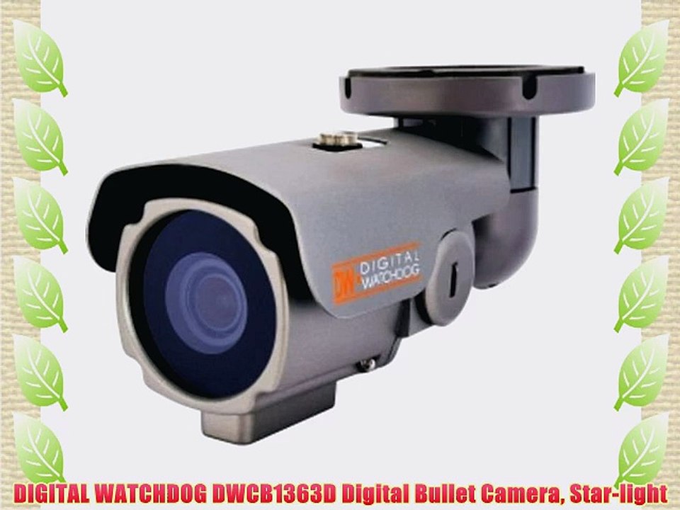 DIGITAL WATCHDOG DWCB1363D Digital Bullet Camera Star-light