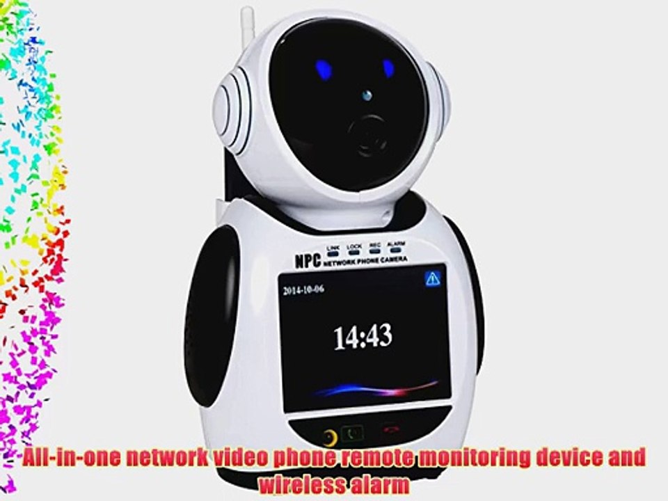 Talos Security iHome WNPC066 Wi-Fi Network Camera Phone and Alarm System
