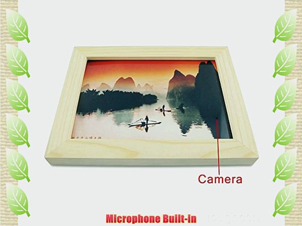Toughsty? 4GB Photo Frame Camcorder Hidden Camera Covert Camera Mini DVR Video Recorder