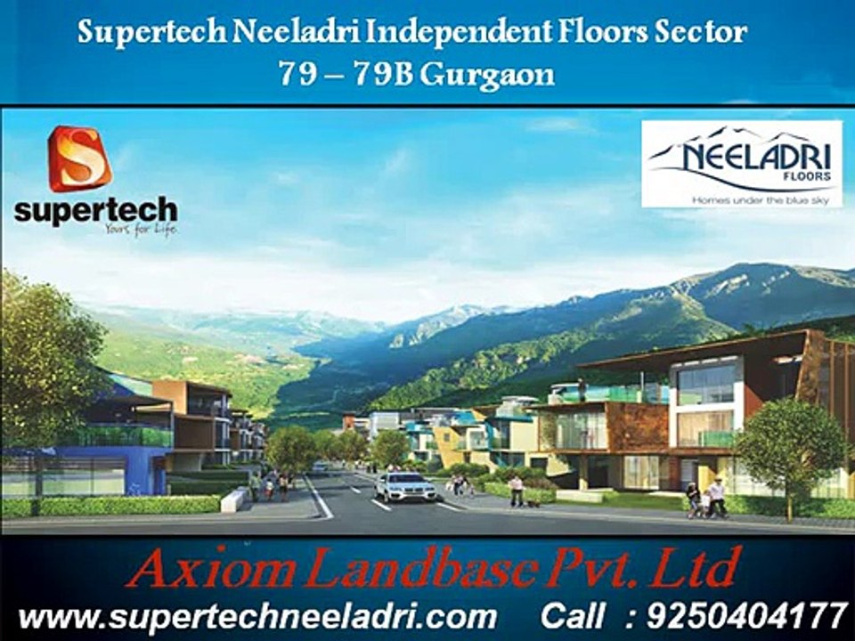 Supertech-Neeladri-Independent-Floors-9250404177-Sector 79-79B-Gurgaon